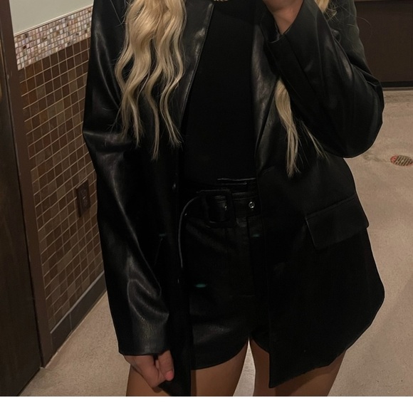 ALTARD STATE leather shorts S - Picture 2 of 7